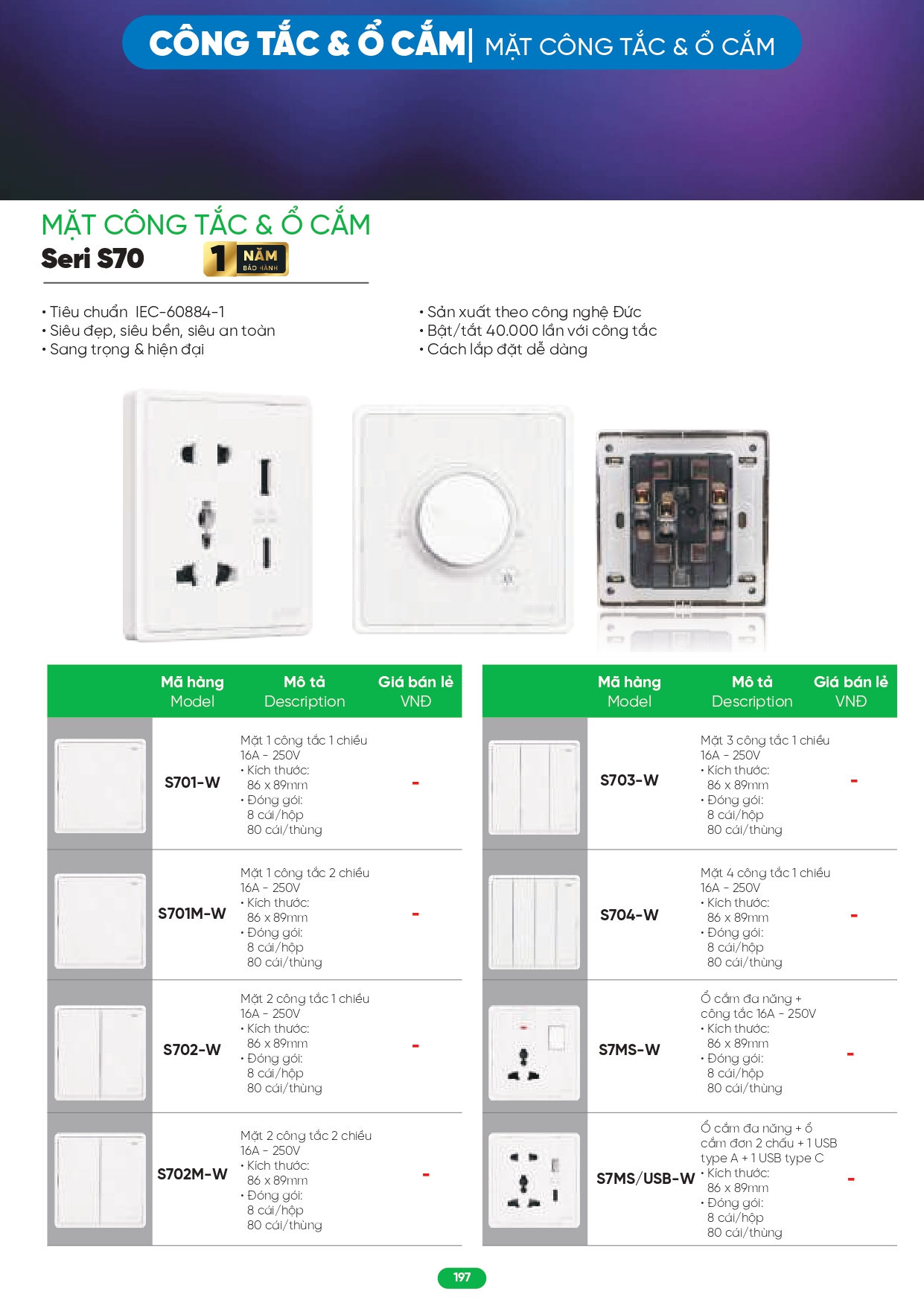 Bảng giá đèn LED MPE 2026